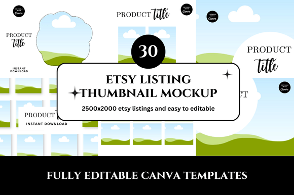 30 Etsy Listing Mockups: Elevate Your Shop's First Impression