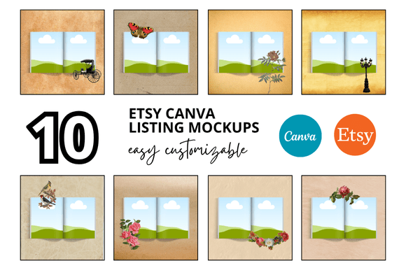 Transform Your Etsy Shop with Professional Book Mockups