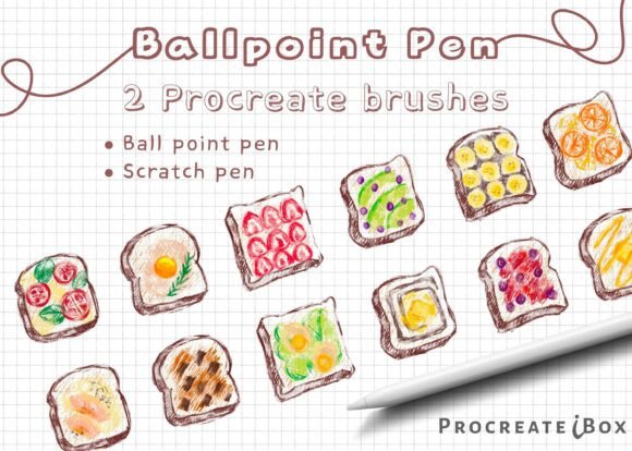 Unlock Authentic Handwriting with Procreate Ball Point Pen Brushes